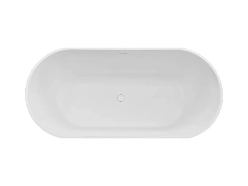 Ванна из искусственного камня Fontana Грейс 1685x758 ФР-00018617 Solid Surface белый матовый Ванна из искусственного камня Fontana Грейс 1685x758 ФР-00018617 Solid Surface белый матовый