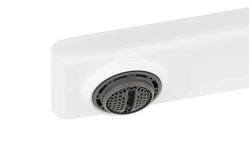 Смеситель для раковины Kaiser Serio настенный белый матовый 05511-4 Смеситель для раковины Kaiser Serio настенный белый матовый 05511-4