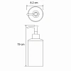Дозатор жидкого мыла WasserKRAFT Elde K-3699 Дозатор жидкого мыла WasserKRAFT Elde K-3699