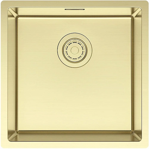 Кухонная мойка Paulmark LASSAN 44 UN LA44-LG, светлое золото, 440х440мм Кухонная мойка Paulmark LASSAN 44 UN LA44-LG, светлое золото, 440х440мм