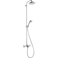Душевая система hansgrohe Croma 220 Showerpipe с термостатом 27223000 Душевая система hansgrohe Croma 220 Showerpipe с термостатом 27223000