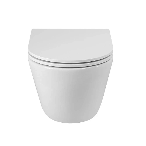 Унитаз подвесной CEZARES RELAX CZR-3806-53-TH-TOR/SC безободковый с сиденьем Унитаз подвесной CEZARES RELAX CZR-3806-53-TH-TOR/SC безободковый с сиденьем