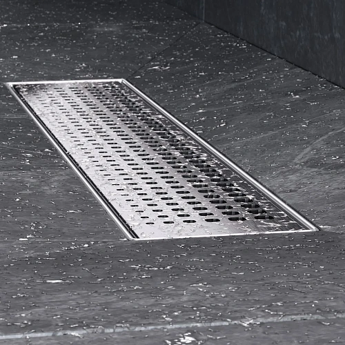 Душевой лоток AM.PM Master Flow W01SC-P11-040-01SB Cut Gradient 40см, сталь матовая Душевой лоток AM.PM Master Flow W01SC-P11-040-01SB Cut Gradient 40см, сталь матовая