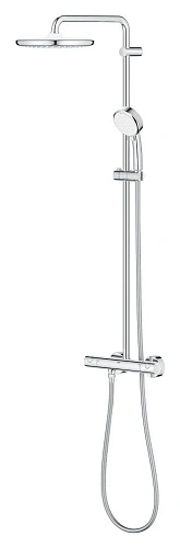 Душевая система GROHE Tempesta Cosmopolitan 250 с термостатом, хром (26670000) Душевая система GROHE Tempesta Cosmopolitan 250 с термостатом, хром (26670000)
