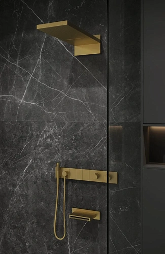 Душевая система Boheme ZODIAC Gun Metal встраиваемая 132-2-GM Душевая система Boheme ZODIAC Gun Metal встраиваемая 132-2-GM