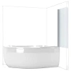 Шторка на ванну Aquanet AQ6 R, стекло матовое 00182940 Шторка на ванну Aquanet AQ6 R, стекло матовое 00182940