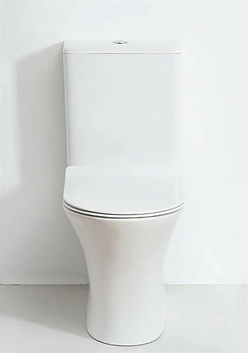 Унитаз напольный Orange C01-000W безободковый, сиденье с микролифтом Унитаз напольный Orange C01-000W безободковый, сиденье с микролифтом