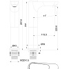 Смеситель для раковины Wonzon & Woghand хром (WW-A40232-CR) Смеситель для раковины Wonzon & Woghand хром (WW-A40232-CR)