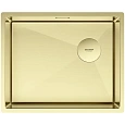 Кухонная мойка Paulmark NEXT-SKEW 54 UNI, PM885444-LG, светлое золото, 540х440мм 1,2мм Кухонная мойка Paulmark NEXT-SKEW 54 UNI, PM885444-LG, светлое золото, 540х440мм 1,2мм