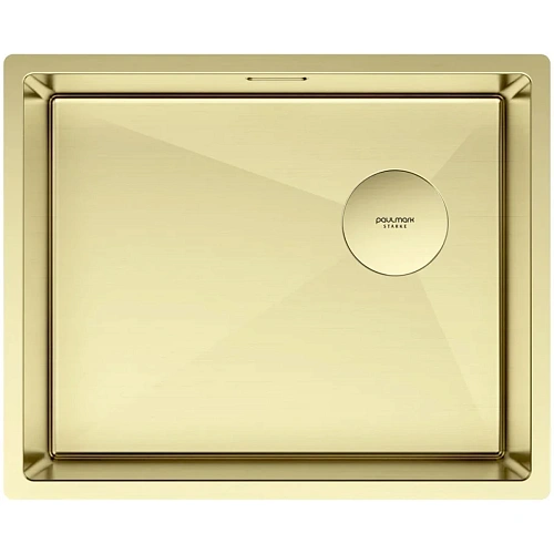 Кухонная мойка Paulmark NEXT-SKEW 54 UNI, PM885444-LG, светлое золото, 540х440мм 1,2мм Кухонная мойка Paulmark NEXT-SKEW 54 UNI, PM885444-LG, светлое золото, 540х440мм 1,2мм