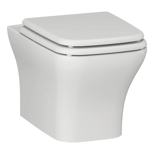 Унитаз подвесной Opadiris Кантара OS74711 белый, безободковый, сиденье дюропласт Унитаз подвесной Opadiris Кантара OS74711 белый, безободковый, сиденье дюропласт