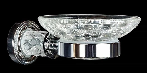 Мыльница Boheme Murano Cristal 10903-CRST-СH хром Мыльница Boheme Murano Cristal 10903-CRST-СH хром