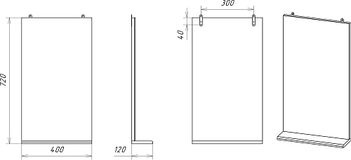 Комплект мебели DIWO Воронеж Воронеж 40 подвесная, ореховый дубослив, с сифоном 579745 Комплект мебели DIWO Воронеж Воронеж 40 подвесная, ореховый дубослив, с сифоном 579745