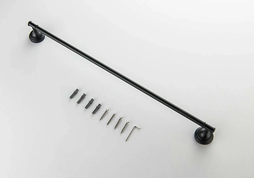 Полотенцедержатель Aquatek КЛАССИК AQ4514MB черный матовый Полотенцедержатель Aquatek КЛАССИК AQ4514MB черный матовый