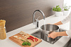 Картинка анонса товара «смеситель для кухни grohe wave cosmopolitan с высоким изливом, хром (32449001)»