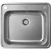 Картинка анонса товара «кухонная мойка hansgrohe s41 s412-f500 500/400 43336800, нержавеющая сталь встраиваемая»