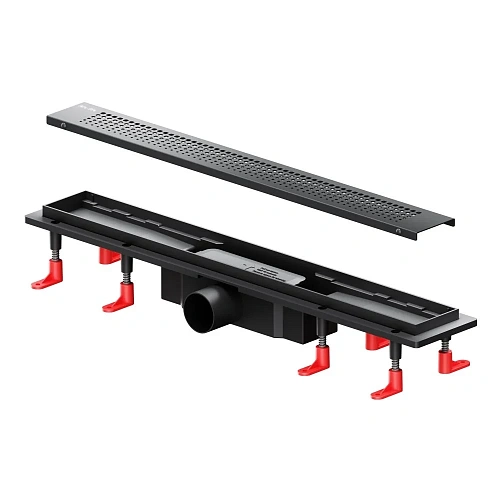 Душевой лоток AM.PM Prime Flow W02SC-P11-060-01BM Flow Cut Gradient 60см, черный матовый Душевой лоток AM.PM Prime Flow W02SC-P11-060-01BM Flow Cut Gradient 60см, черный матовый