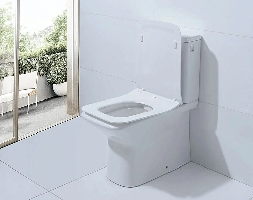 Унитаз напольный Orans Ceramic WM-9904 безободковый с микролифтом 9904WM Унитаз напольный Orans Ceramic WM-9904 безободковый с микролифтом 9904WM