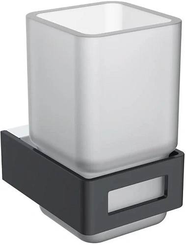 Стакан Boheme Сhrome & Black Q 10944-CR-B Стакан Boheme Сhrome & Black Q 10944-CR-B