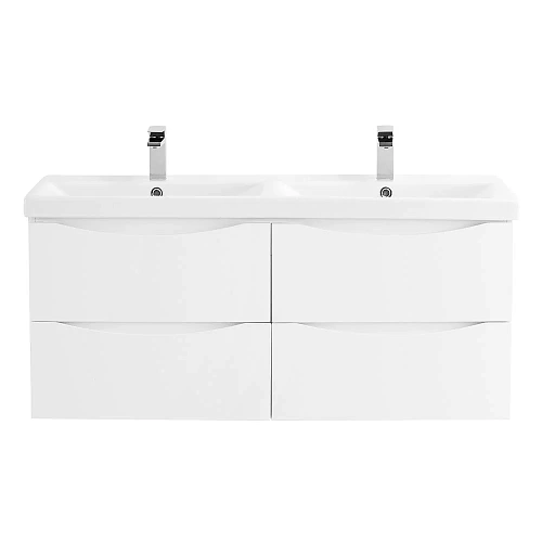 Тумба под раковину BelBagno MARINO-CER-1200-4C-SO-2-BL-P Bianco Lucido подвесная 1172x438 Тумба под раковину BelBagno MARINO-CER-1200-4C-SO-2-BL-P Bianco Lucido подвесная 1172x438