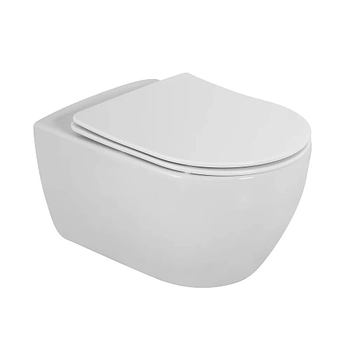 Унитаз подвесной безободкового CEZARES COMFORT CZR-191-TH без сиденья Унитаз подвесной безободкового CEZARES COMFORT CZR-191-TH без сиденья