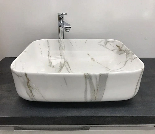 Раковина CeramaLux 190 накладная, под камень Раковина CeramaLux 190 накладная, под камень