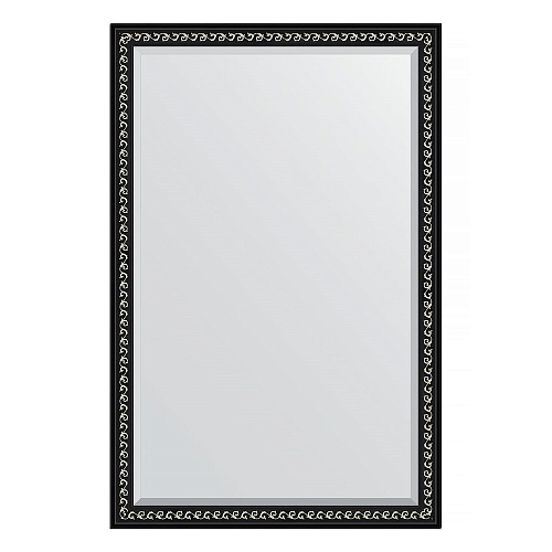 Зеркало в багетной раме Evoform Exclusive BY 1215 115 x 175 см, черный ардеко Зеркало в багетной раме Evoform Exclusive BY 1215 115 x 175 см, черный ардеко