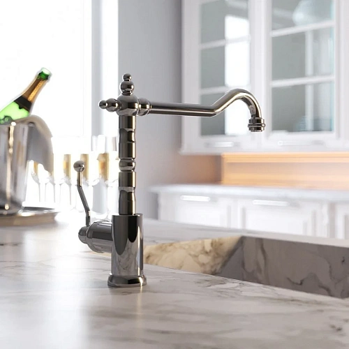 Смеситель для раковины Paini Ovo 86CR205 без донного клапана Смеситель для раковины Paini Ovo 86CR205 без донного клапана