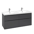 Тумба под раковину Villeroy & Boch Subway 3.0 Graphite / Graphite C56801VR Тумба под раковину Villeroy & Boch Subway 3.0 Graphite / Graphite C56801VR