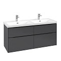 Тумба под раковину Villeroy & Boch Subway 3.0 Graphite / Graphite C56801VR Тумба под раковину Villeroy & Boch Subway 3.0 Graphite / Graphite C56801VR