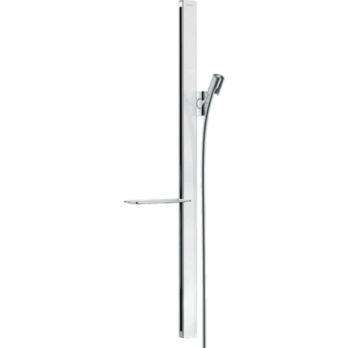 Душевая штанга Hansgrohe Unica E 27640400, белый хром 90 см со шлангом Душевая штанга Hansgrohe Unica E 27640400, белый хром 90 см со шлангом