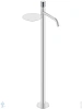 Смеситель для раковины Boheme Stick 120-WCR.2 напольный WHITE TOUCH CHROME