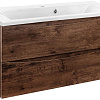 Тумба под раковину Vincea Mia 900 подвесная, 2 выкатных ящика soft close, R.Wood VMC-2MA900RW Тумба под раковину Vincea Mia 900 подвесная, 2 выкатных ящика soft close, R.Wood VMC-2MA900RW