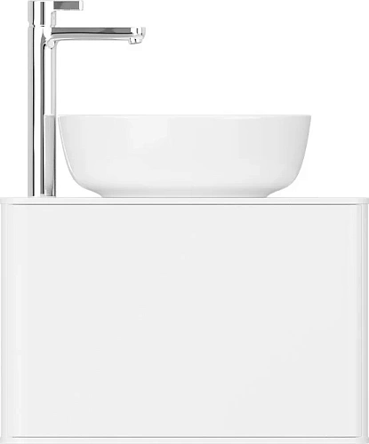 Тумба с раковиной STWORKI Ноттвиль 60 белая, с отверстием под смеситель 414391 Тумба с раковиной STWORKI Ноттвиль 60 белая, с отверстием под смеситель 414391