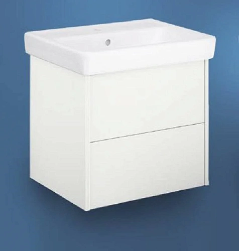 Тумба с раковиной Gustavsberg Puristic, 80 см, белая глянцевая GB71PUVU80DHWB Тумба с раковиной Gustavsberg Puristic, 80 см, белая глянцевая GB71PUVU80DHWB