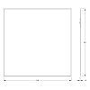 Зеркало Evoform Standard BY 0221 80х80 см с фацетом Зеркало Evoform Standard BY 0221 80х80 см с фацетом