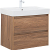 Тумба под раковину Aquanet Nova Lite 75 дуб шоколадный (2 ящика) 00287880 Тумба под раковину Aquanet Nova Lite 75 дуб шоколадный (2 ящика) 00287880