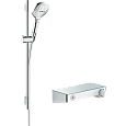 Душевой гарнитур Hansgrohe ShowerTablet Select 300/Raindance Select E 120 3jet/Combi 27026000, хром Душевой гарнитур Hansgrohe ShowerTablet Select 300/Raindance Select E 120 3jet/Combi 27026000, хром