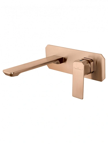 Смеситель для раковины Wonzon & Woghand DIAMOND встраиваемый, брашированное розовое золото (WW-88869011-BRG) Смеситель для раковины Wonzon & Woghand DIAMOND встраиваемый, брашированное розовое золото (WW-88869011-BRG)