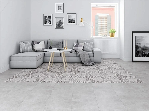 Керамогранит Cersanit Raven пэчворк серый 42x42 RE4R093 Керамогранит Cersanit Raven пэчворк серый 42x42 RE4R093