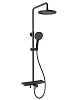 Душевая система AQUAme AQM 8002B Черный AQM8002B Душевая система AQUAme AQM 8002B Черный AQM8002B