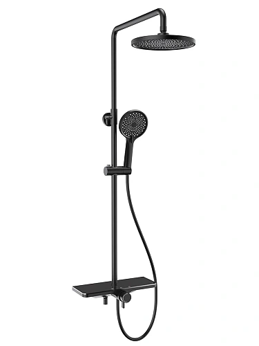 Душевая система AQUAme AQM 8002B Черный AQM8002B Душевая система AQUAme AQM 8002B Черный AQM8002B