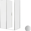 Душевой уголок Allen Brau Priority 120x80 3.31032.BA + 3.31041.BA серебро браш Душевой уголок Allen Brau Priority 120x80 3.31032.BA + 3.31041.BA серебро браш