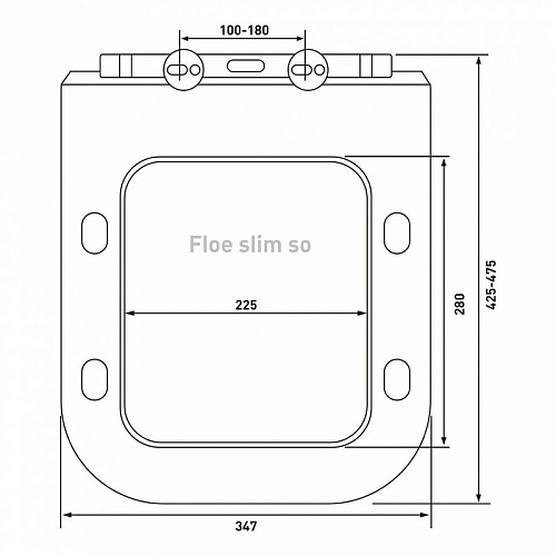 Унитаз подвесной BERGES FLOE S Rimlessсиденье дюропласт Floe S Slim SO, микролифт, быстросъём 082134 Унитаз подвесной BERGES FLOE S Rimlessсиденье дюропласт Floe S Slim SO, микролифт, быстросъём 082134