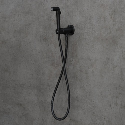 Гигиенический душ Lemark Solo LM7171BL, встраиваемый, черный Гигиенический душ Lemark Solo LM7171BL, встраиваемый, черный