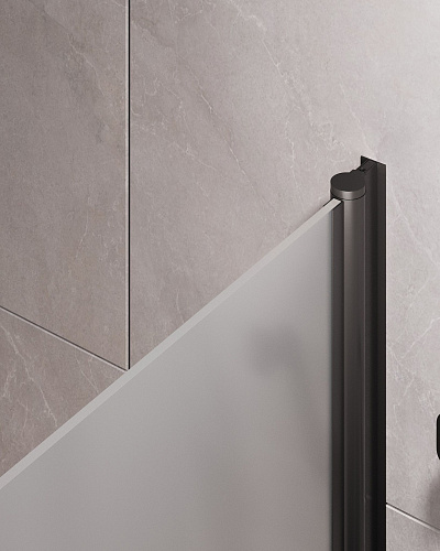 Шторка на ванну Timo TCM-80/03F-6 на монопетле 1400x800, профиль черный, стекло матовое 6 мм Шторка на ванну Timo TCM-80/03F-6 на монопетле 1400x800, профиль черный, стекло матовое 6 мм