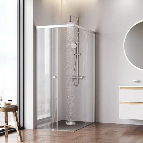 Душевой уголок AM.PM X-joy W94G-403-120280-MТ1К 120x80 хром матовый, стекло прозрачное Душевой уголок AM.PM X-joy W94G-403-120280-MТ1К 120x80 хром матовый, стекло прозрачное