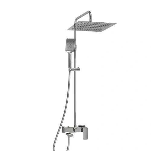 Душевая система WasserKRAFT A177.118.126.087.CH хром Душевая система WasserKRAFT A177.118.126.087.CH хром