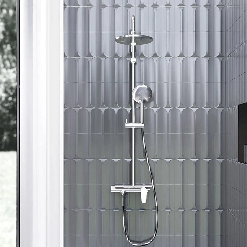 Душевая система Damixa Jupiter 977780000 хром Душевая система Damixa Jupiter 977780000 хром