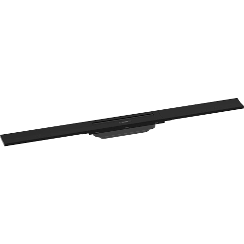 Решетка для водоотводящего желоба Hansgrohe RainDrain Flex, 80 см, укорачиваемая 56044670, матовый ч Решетка для водоотводящего желоба Hansgrohe RainDrain Flex, 80 см, укорачиваемая 56044670, матовый ч